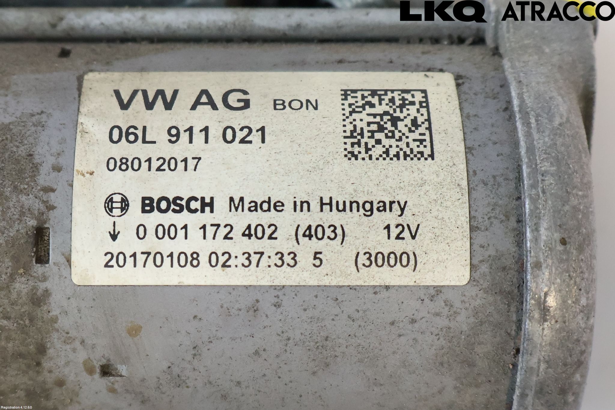 Audi A5 17- Startmotor