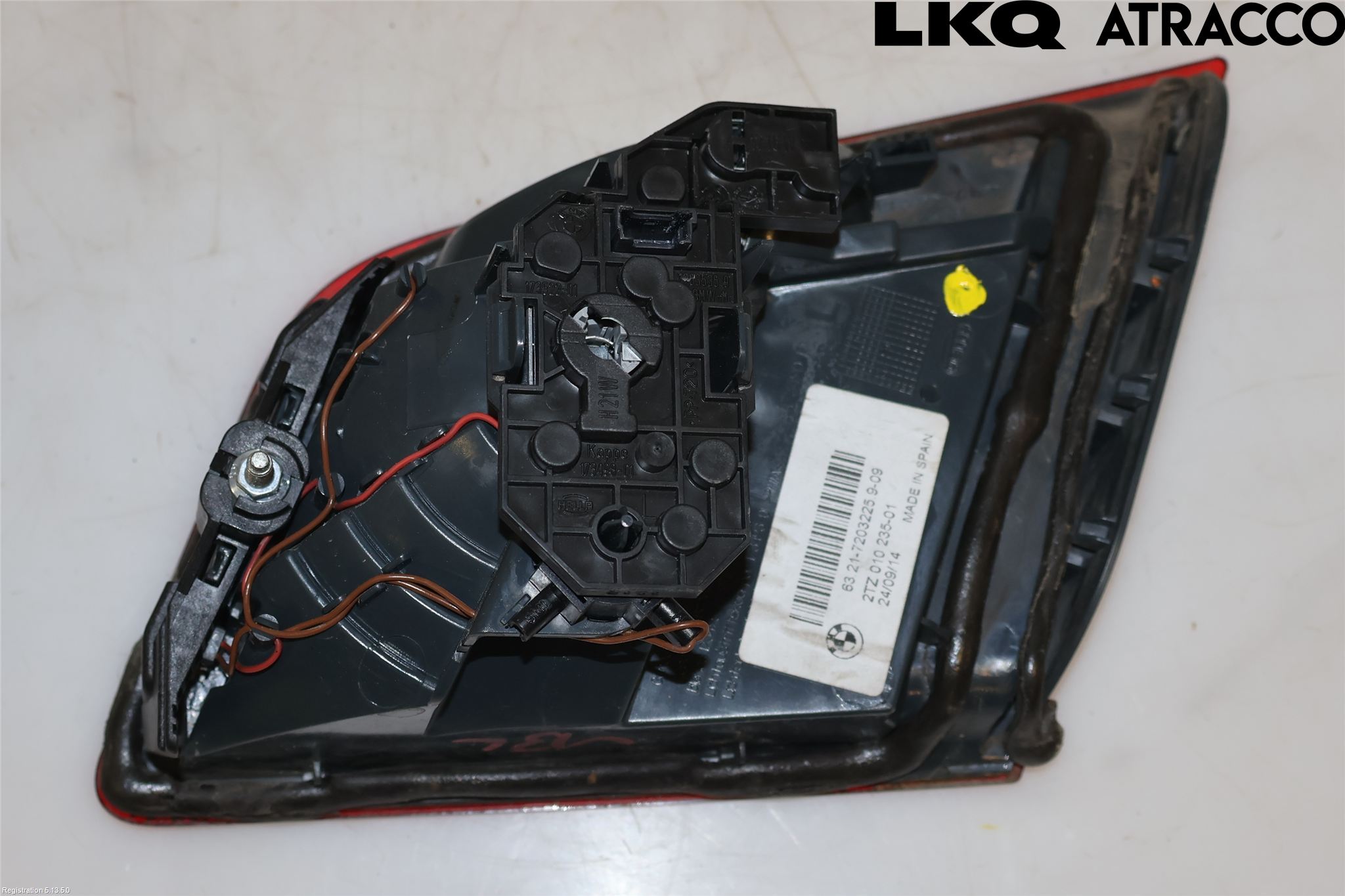 BMW 5 F10/F11/F18 09-17 Bakljus Lucka Vä