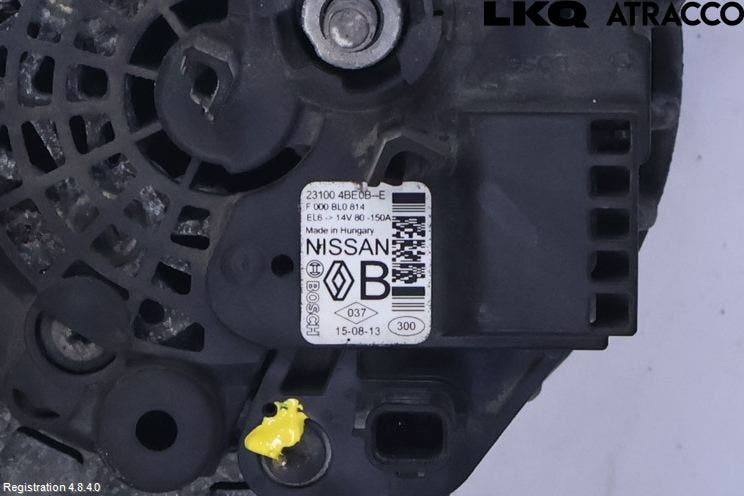Nissan QASHQAI 14-17 Generator