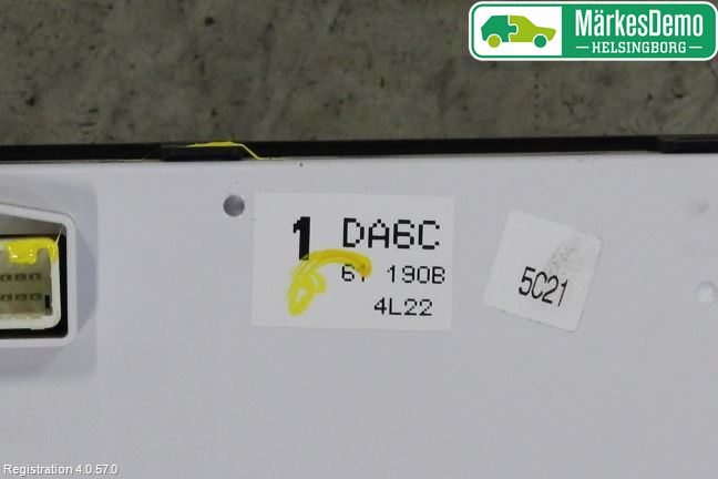 Mazda 2 (DJ) 15-22 Värmereglage