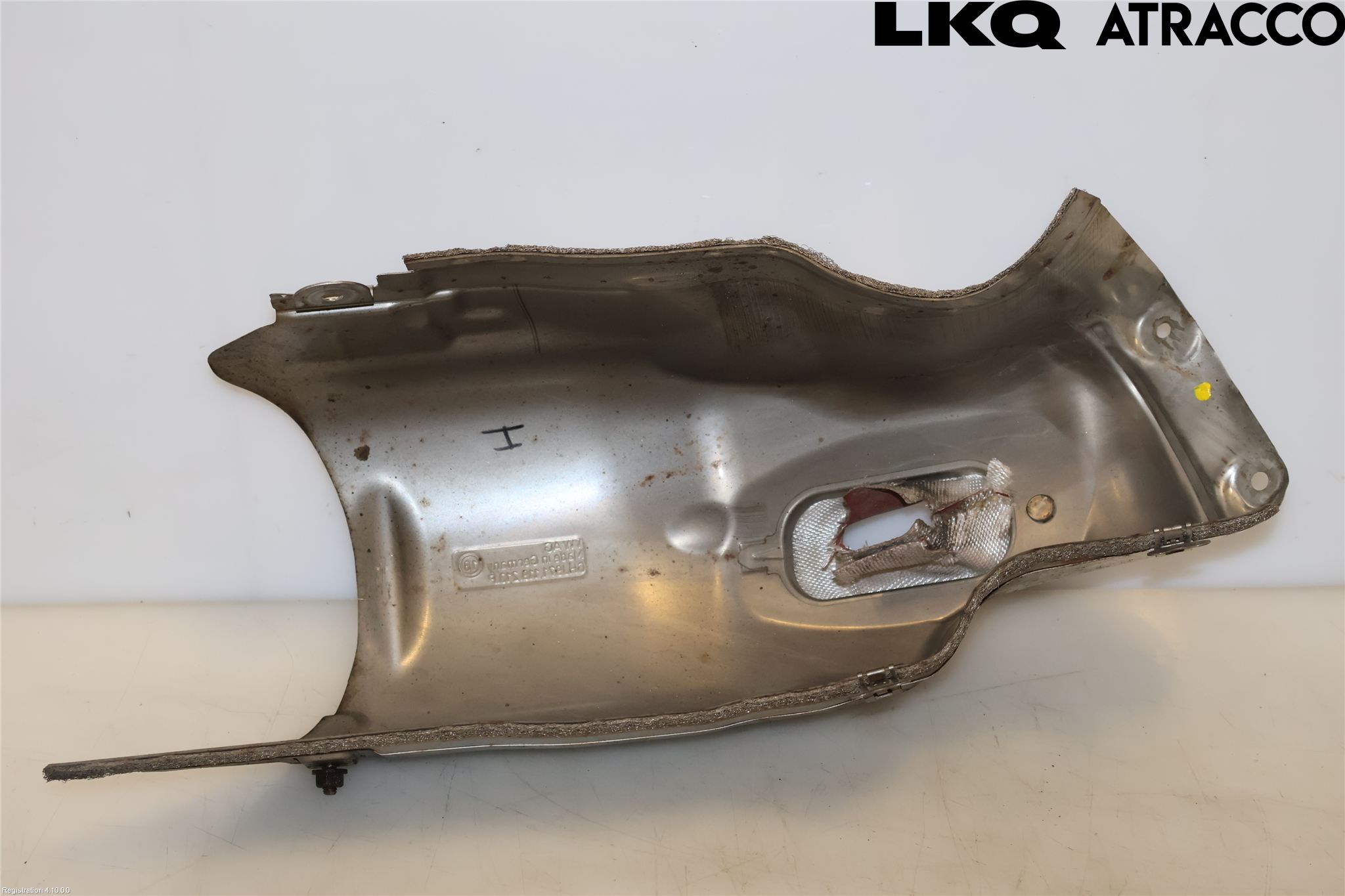 Porsche PANAMERA 09- Avgas Förvärmningsplåt