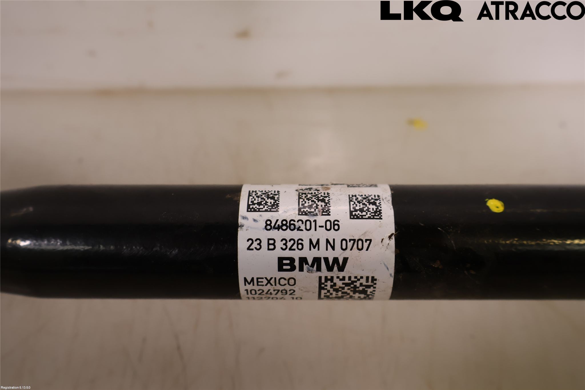 BMW X5 G05 18- Drivaxel Fram Vänster