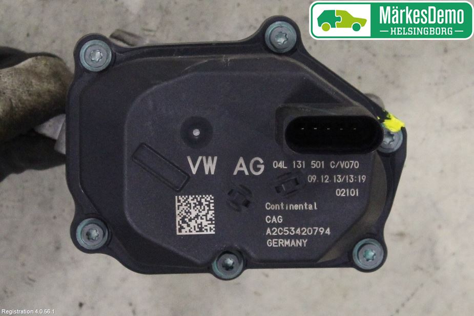 Volkswagen VW GOLF / E-GOLF VII 13-20 Egr Ventil