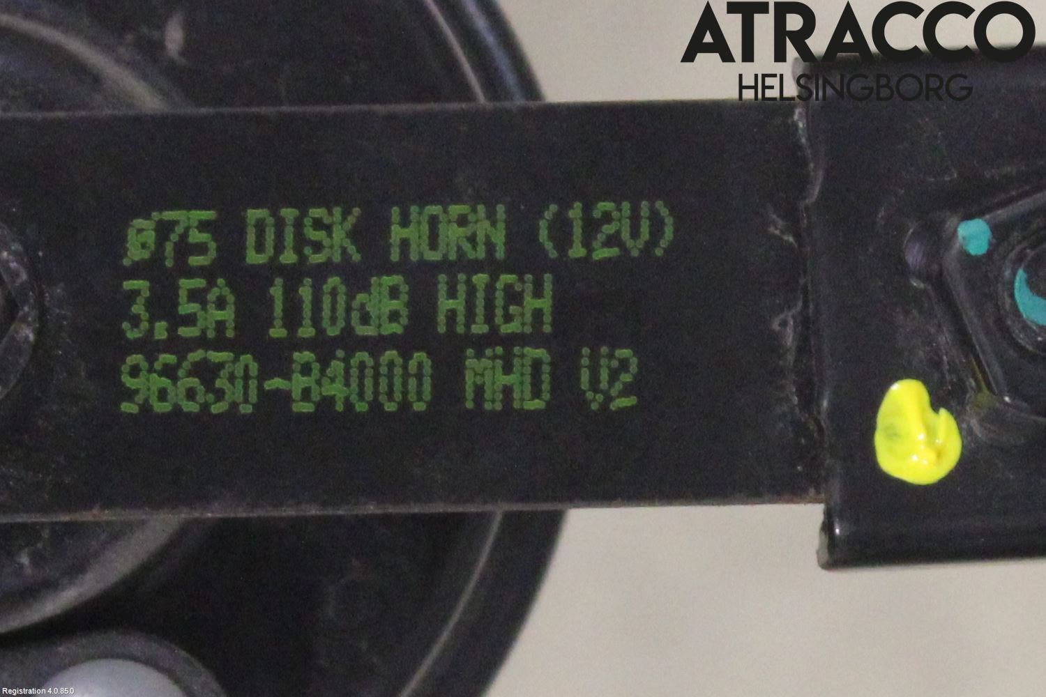 Hyundai i10 BA 17-20 Signalhorn