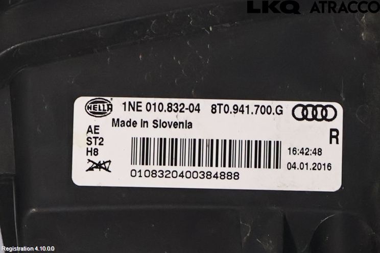 Audi A5 07-16 Dimljus-Varselljus Fram