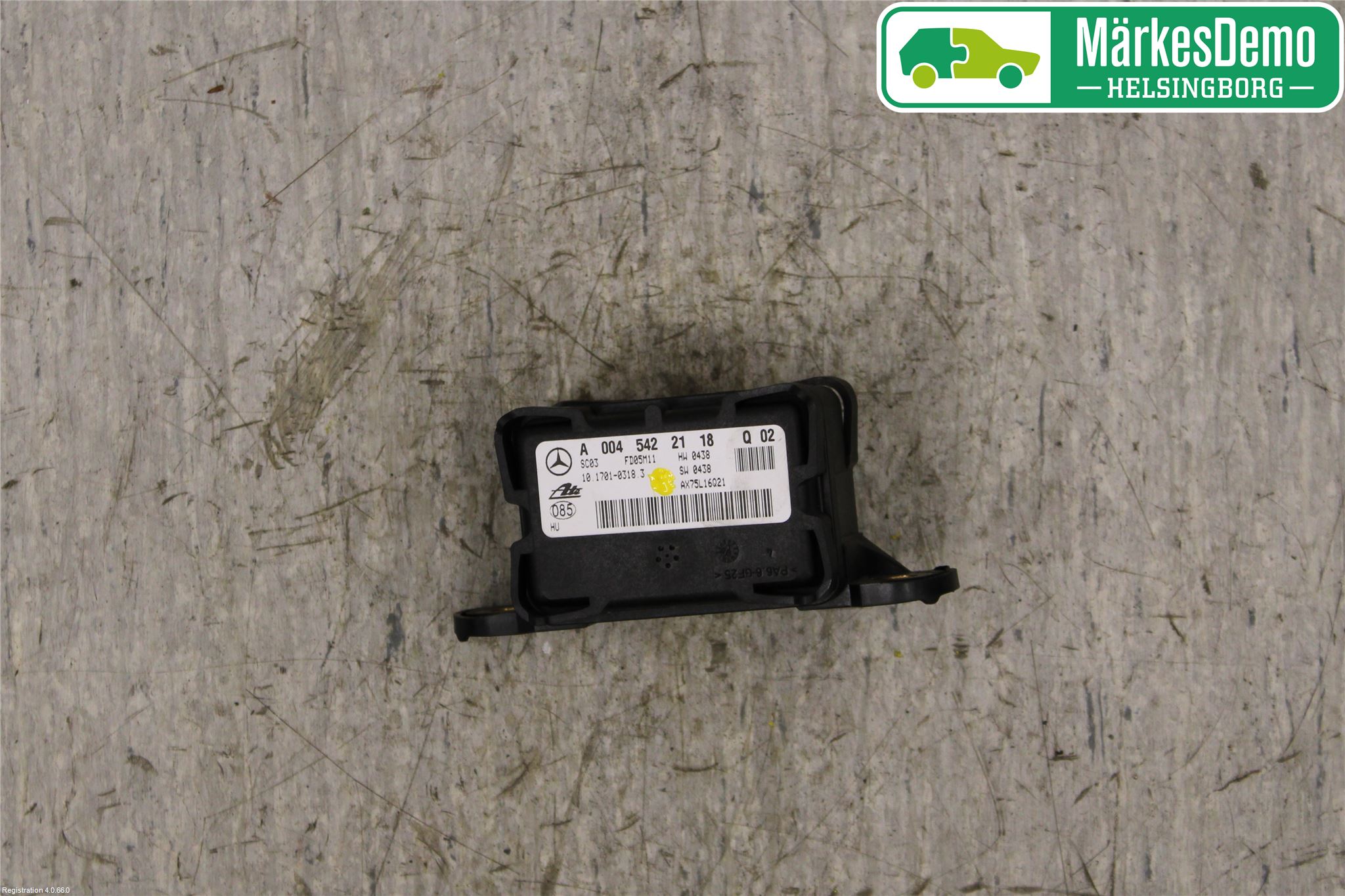 Mercedes-Benz MB S-KLASS (W221) 05-13 Givare Accelaration