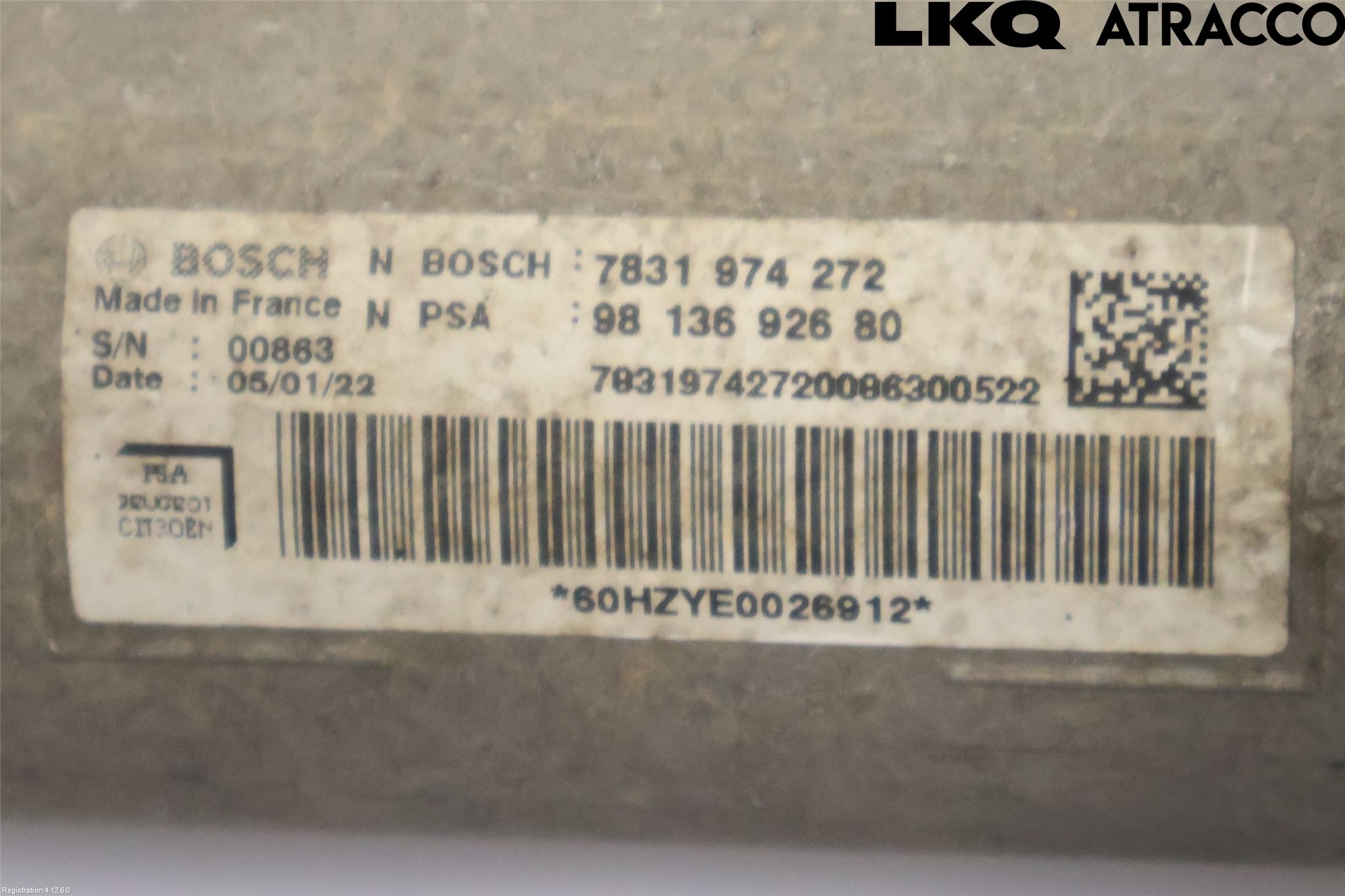 Toyota PROACE II 16- Styrväxel Servo -Snäcka