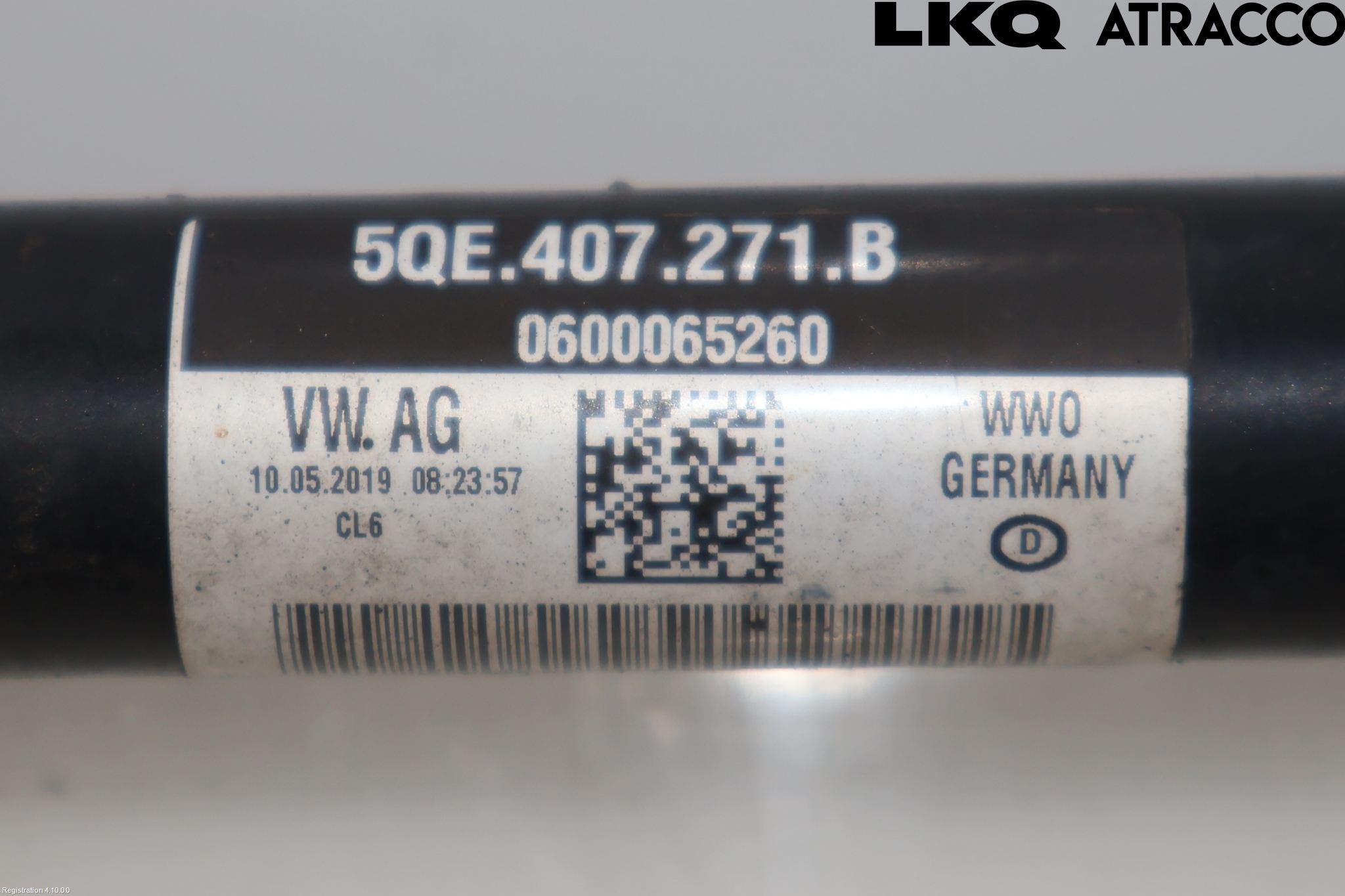 Volkswagen VW GOLF / E-GOLF VII 13-20 Drivaxel Fram Vänster