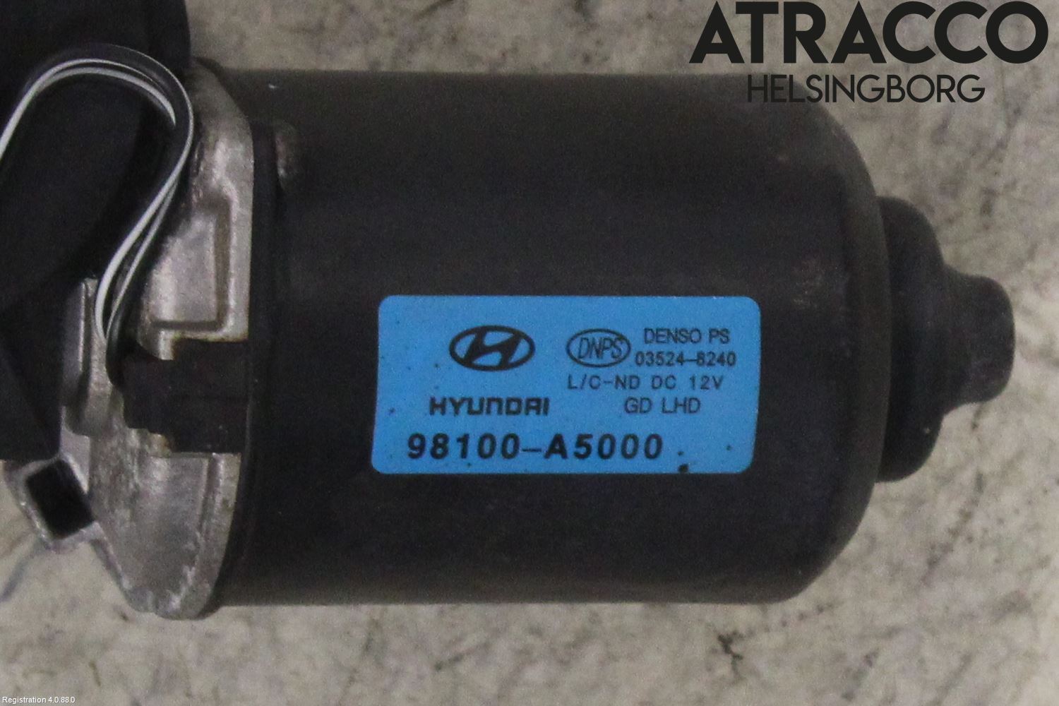 Hyundai i30 GD 13-17 Torkarmotor Vindruta