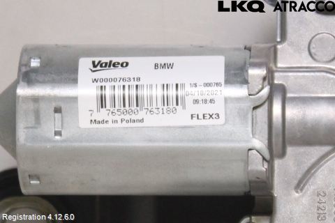 BMW 5 G30/G31/F90 17-23 Torkarmotor Baklucka
