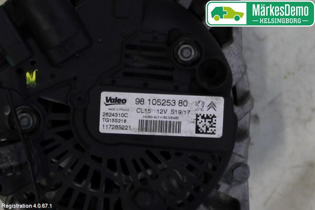 Peugeot 2008 13-20 Generator