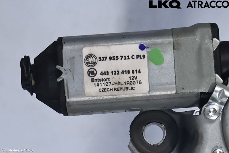 Skoda SUPERB 09-15 Torkarmotor Baklucka
