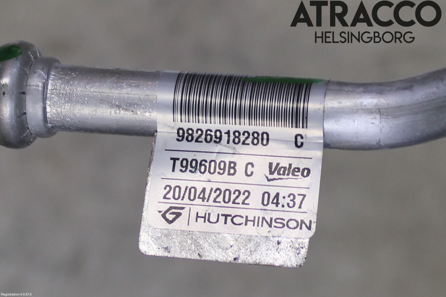 Peugeot 208/E-208 20- Ac Slang-Rör