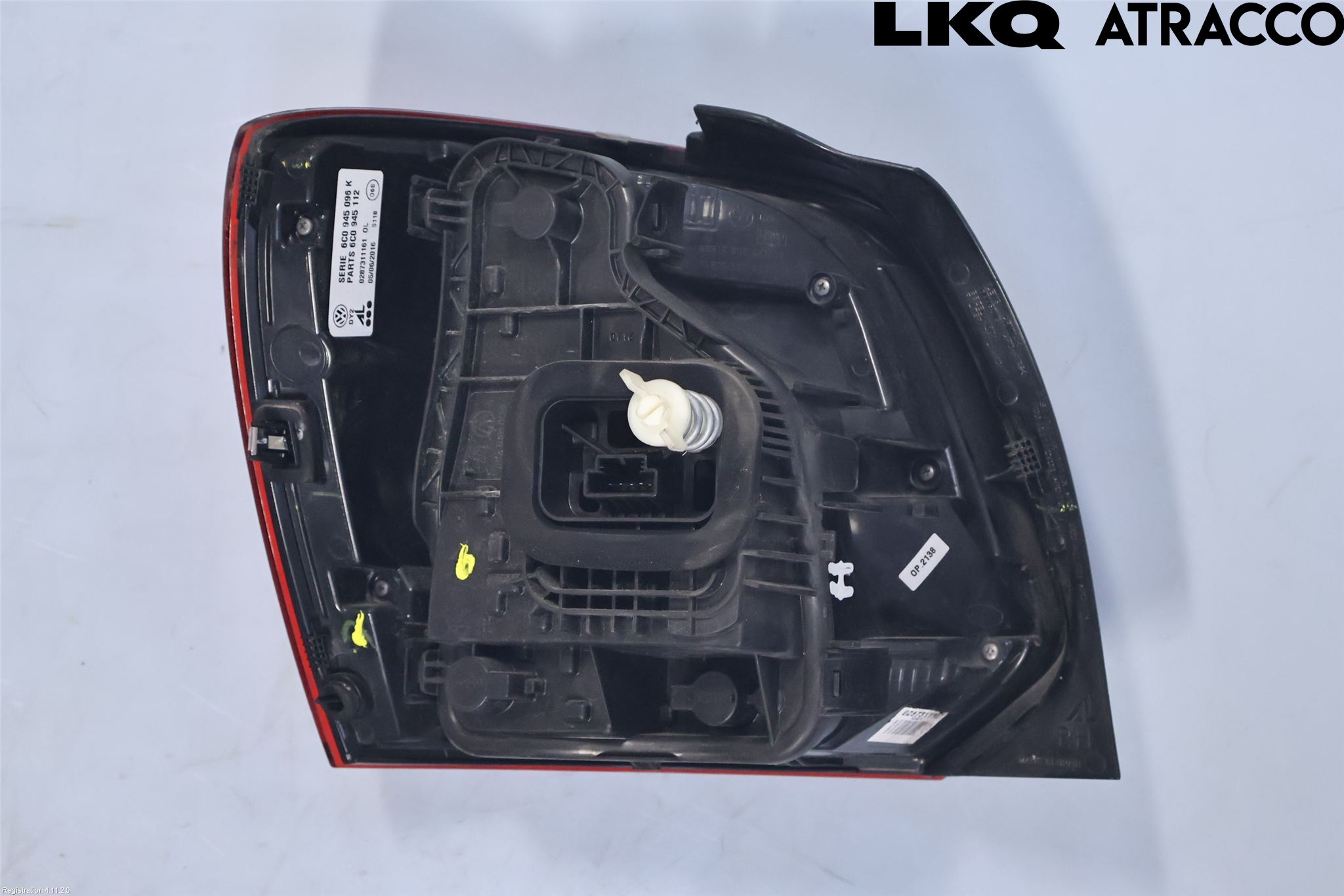 Volkswagen VW POLO 10-17 Bakljus Höger