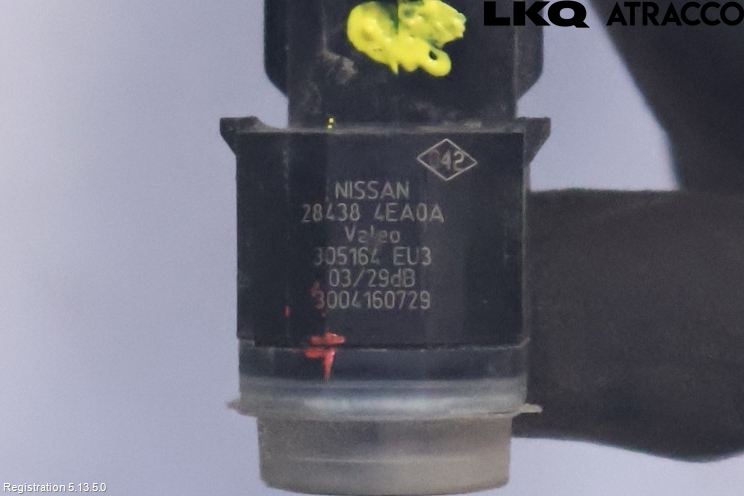 Nissan QASHQAI 14-17 Parkeringshjälp Backsensor