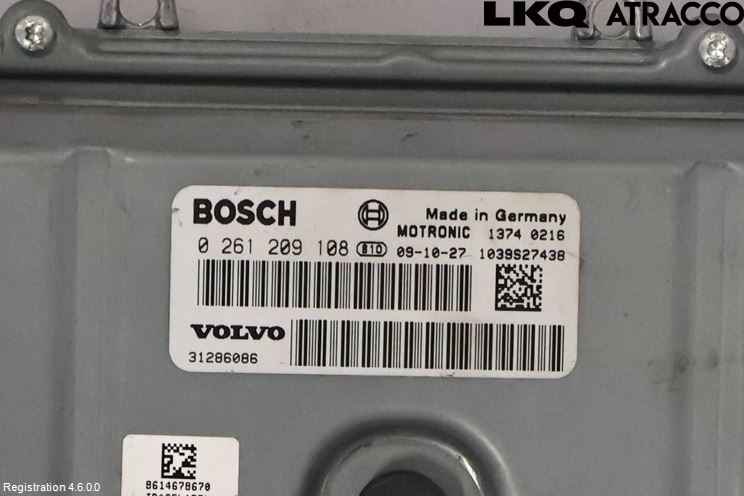 Volvo S80 07-13 Styrenhet Insprut Bensin