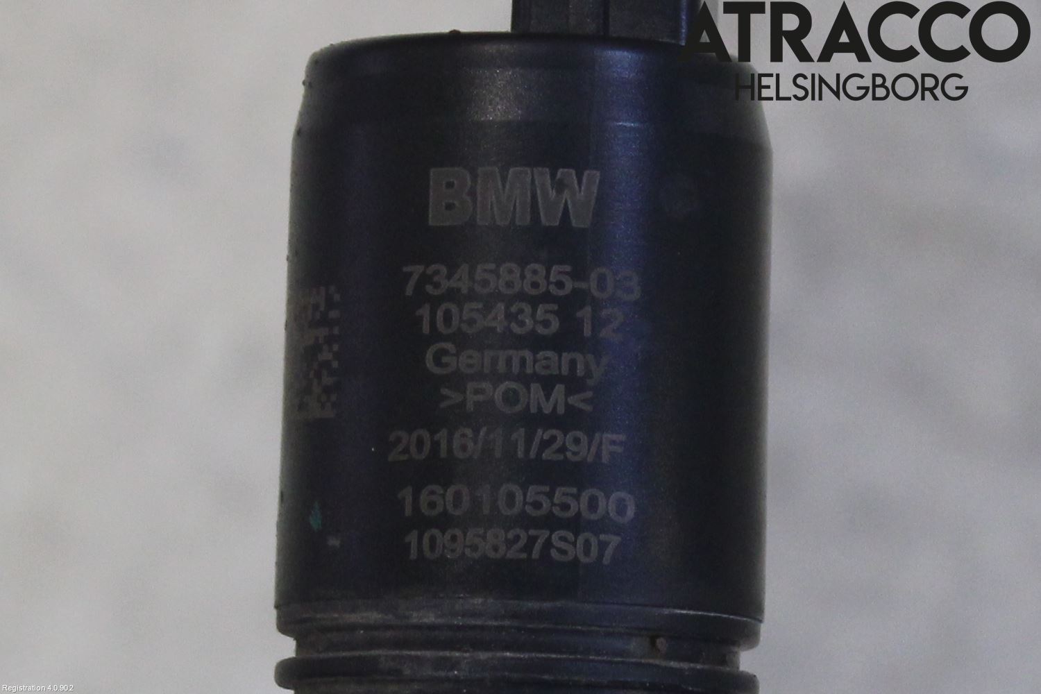 BMW 3 F30/F31/F80 12-19 Spolarpump Vindruta