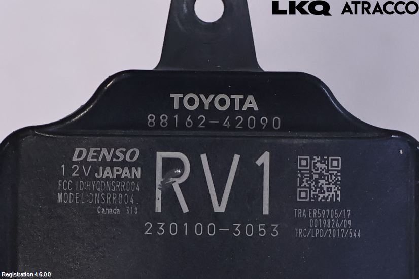 Toyota RAV4 19- Sensor Aktivt Kollisionsskydd
