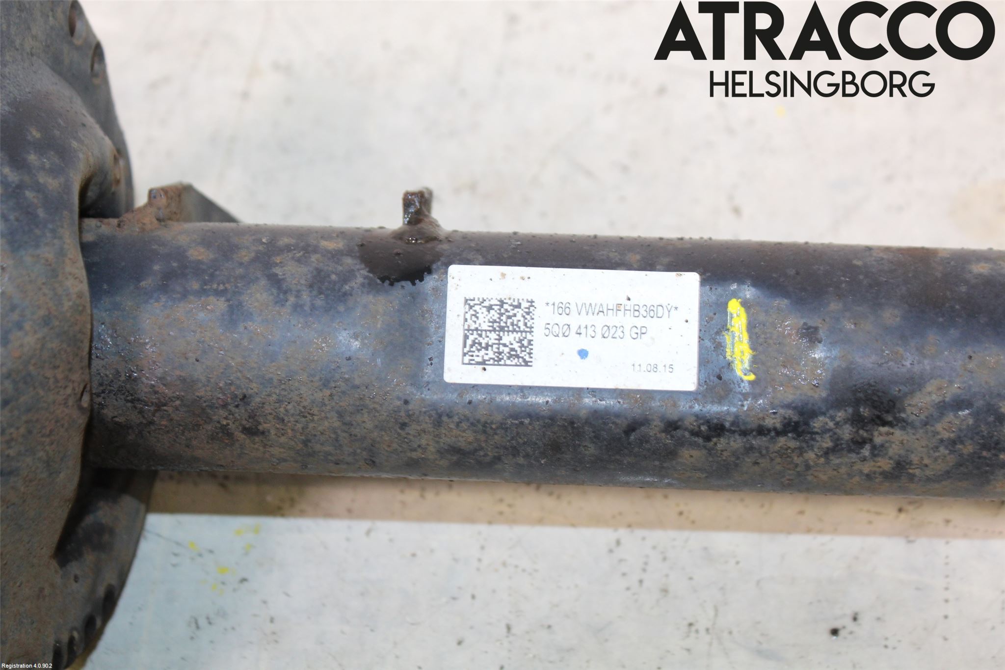 Volkswagen VW GOLF / E-GOLF VII 13-20 Fjäderben Fram Höger