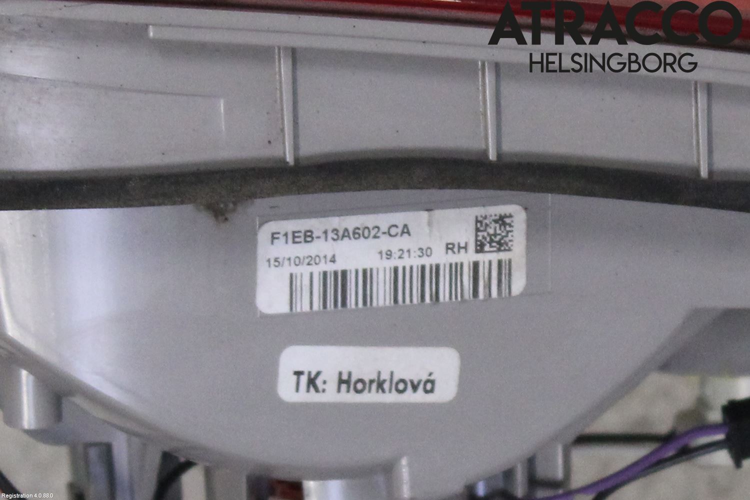 Ford FOCUS 15-18 Bakljus Lucka Hö