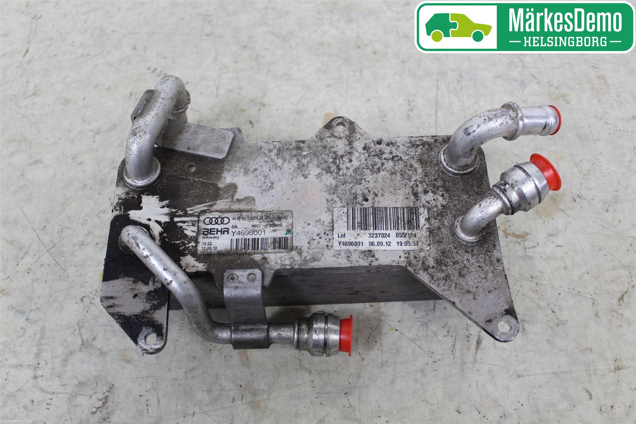 Audi A7/S7 4G 11-17 Oljekylare Automat