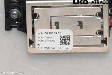 Mercedes-Benz MB AMG GT (C190/R190) 14-22 Antenn