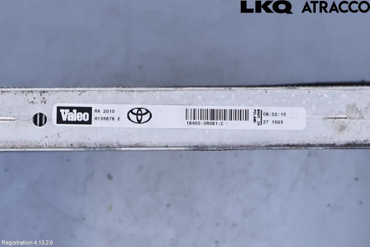 Toyota AVENSIS 09-15 Kylare Man