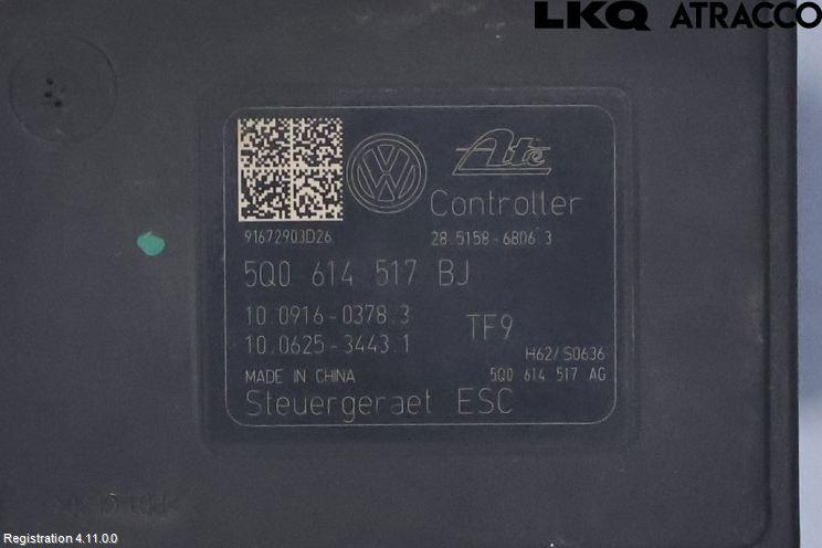Volkswagen VW TOURAN 16- Abs Hydraulaggregat