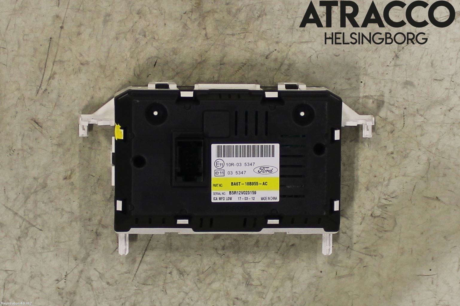 Ford FIESTA 09-12 Multifunktionsdisplay