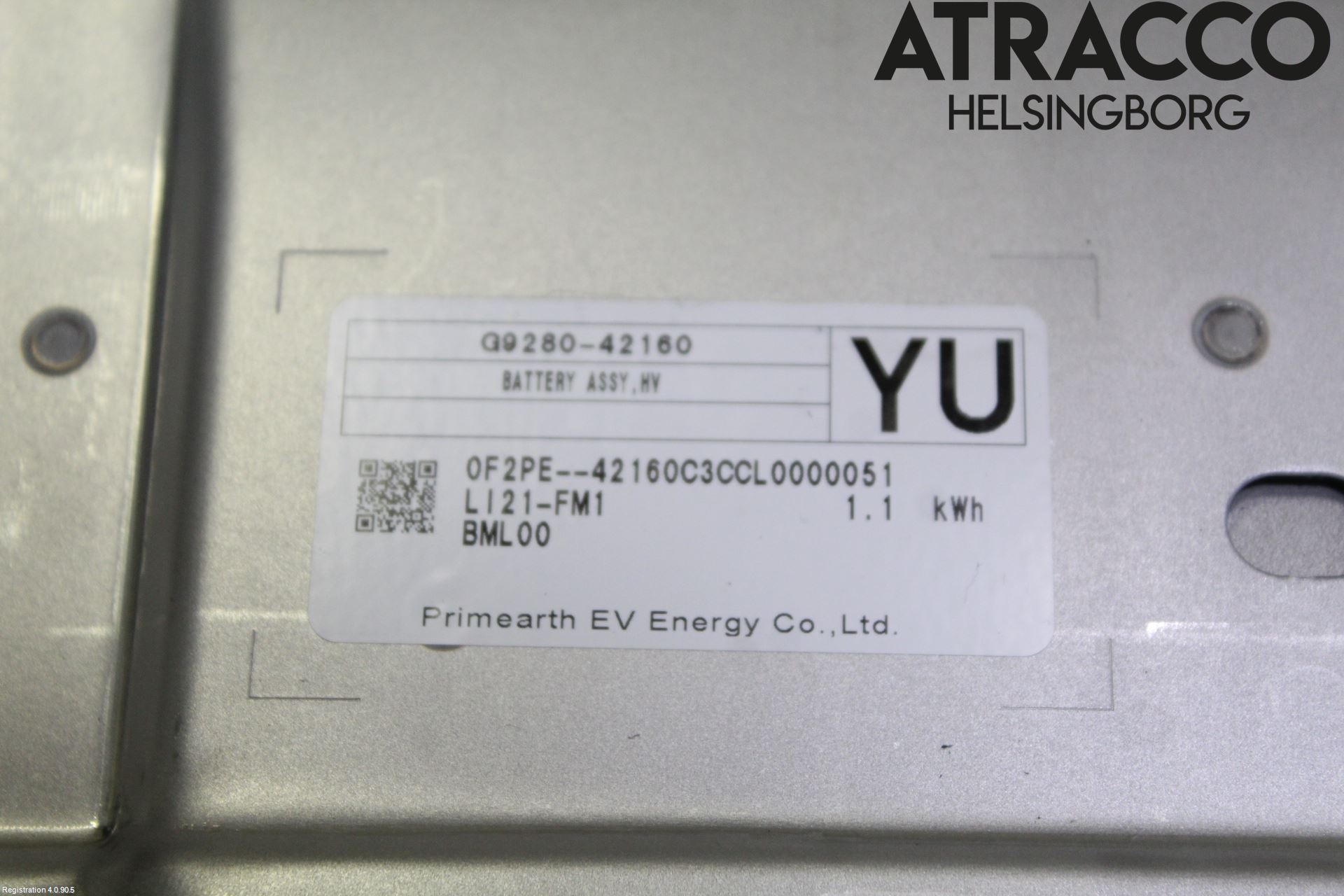 Toyota RAV4 19- Batteri Högspänning