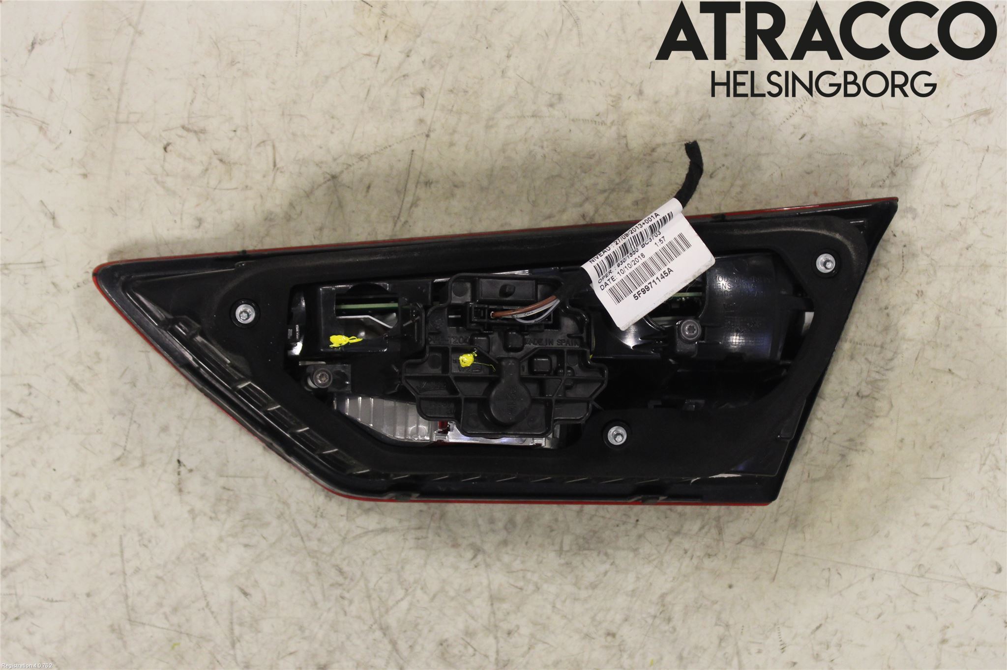 Seat LEON 13-20 Bakljus Lucka Vä