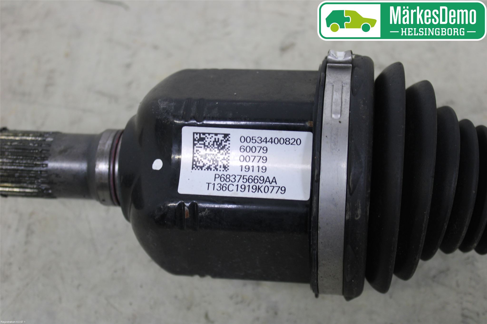 Jeep COMPASS Drivaxel Fram Höger