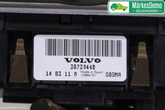 Volvo S60 14-18 Strömställare Ljus