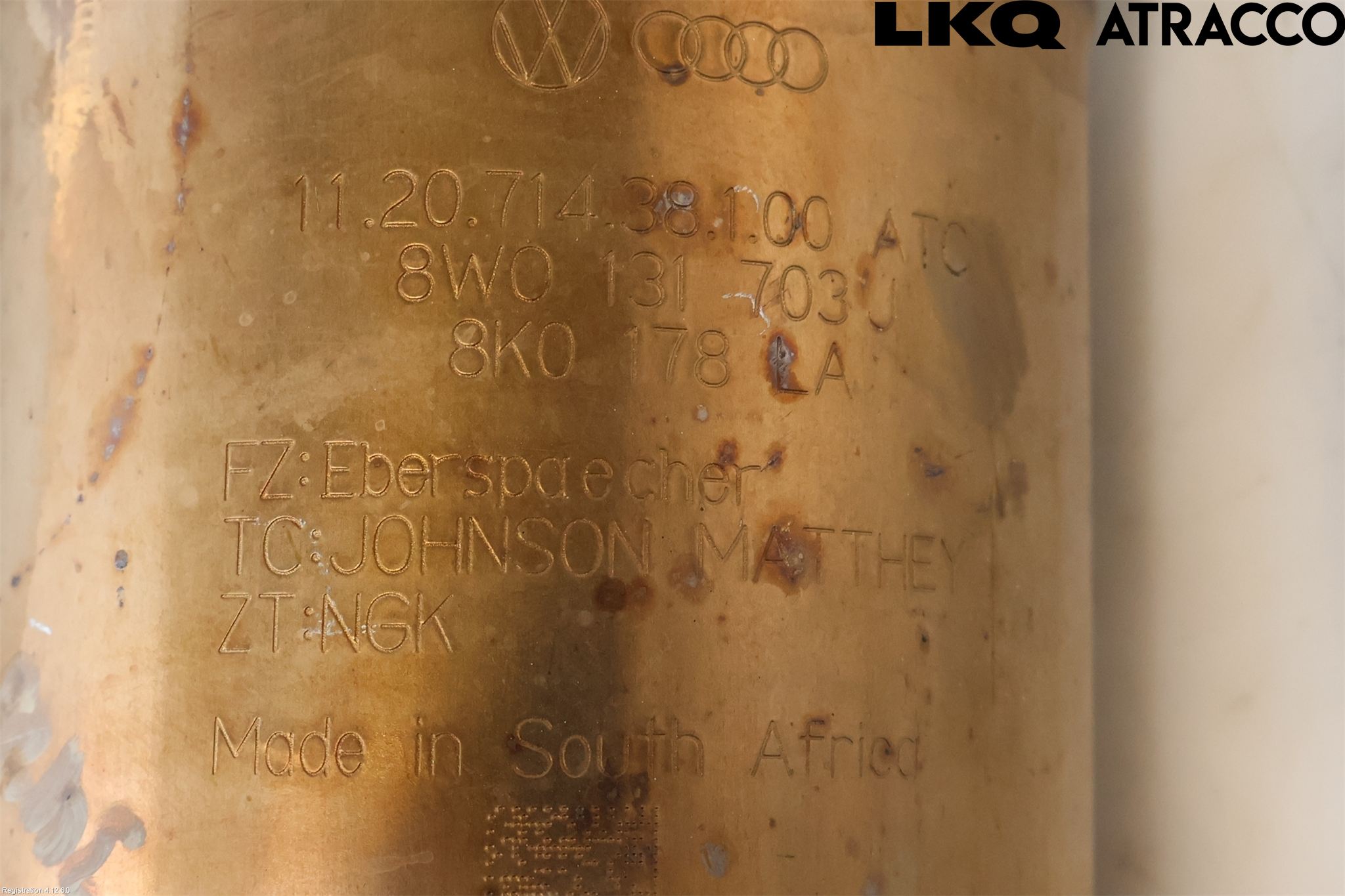 Audi A5 17- Katalysator