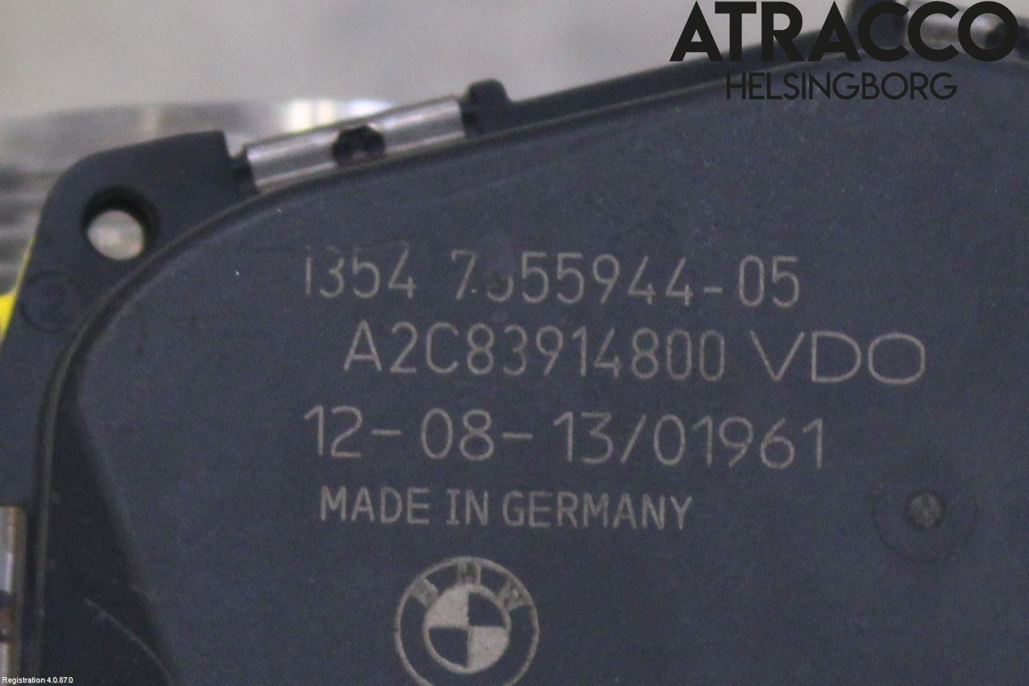 BMW 5 F10/F11/F18 09-17 Injspjällhus