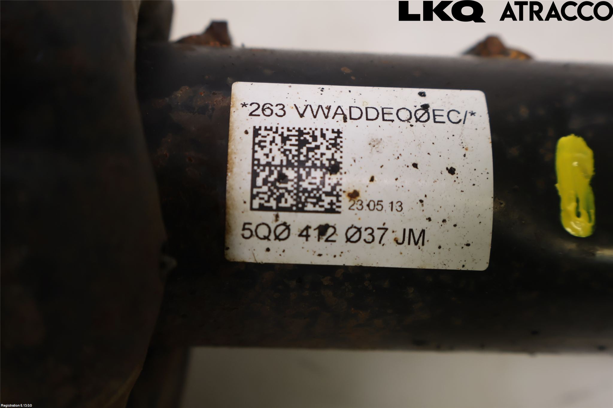 Volkswagen VW GOLF / E-GOLF VII 13-20 Fjäderben Fram Höger
