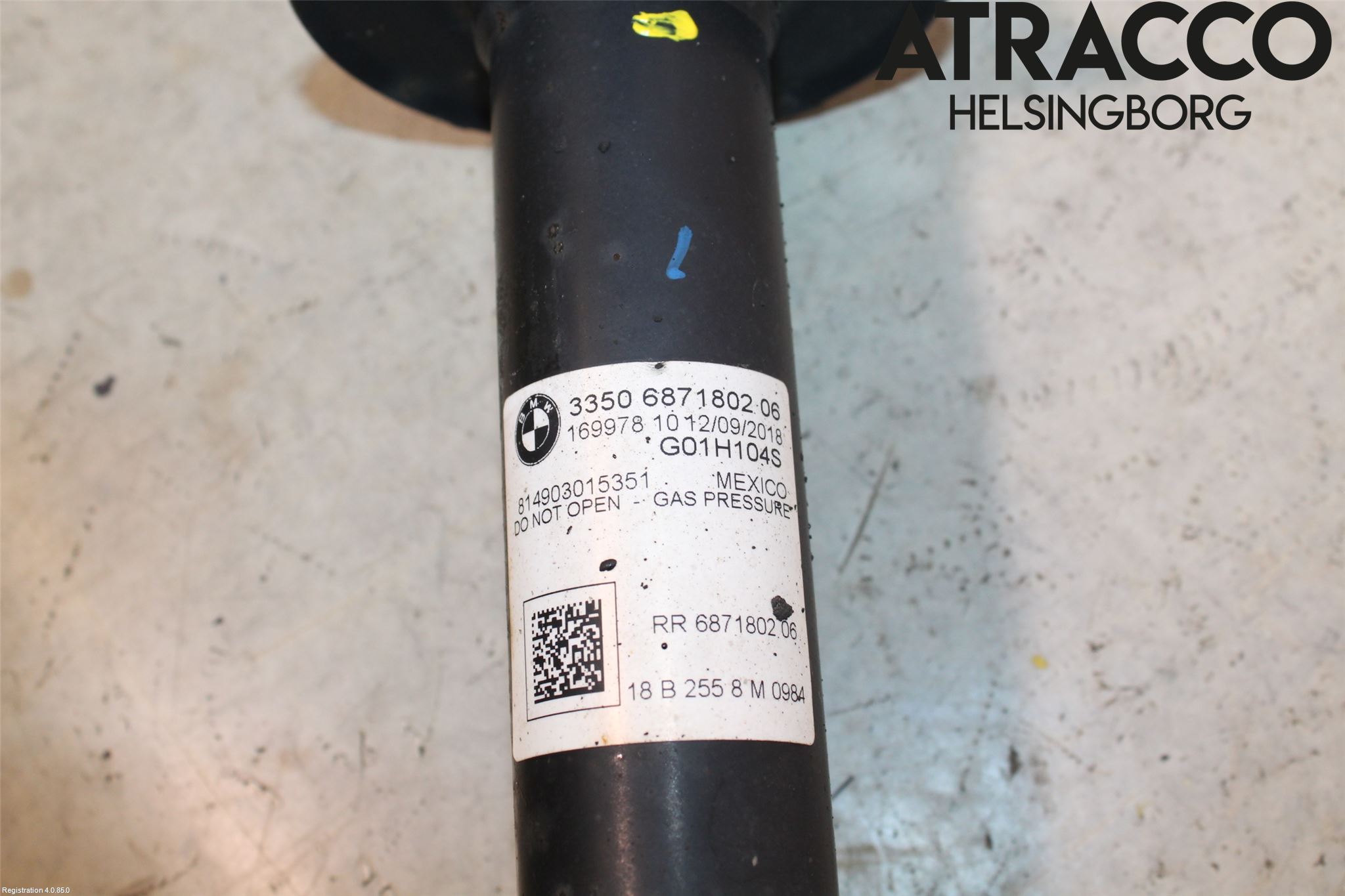 BMW X3 G01 18- Fjäderben Bak Vänster