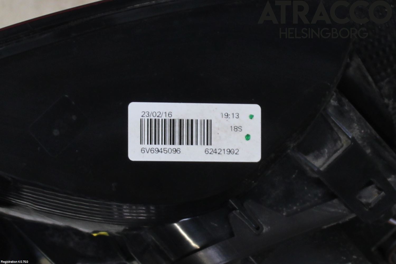 Skoda FABIA 15-21 Bakljus Höger