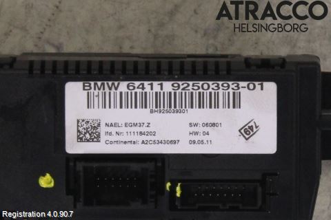 BMW 1 E87/81 5D/3D 03-11 Ac Styrenhet Ac Manöveren