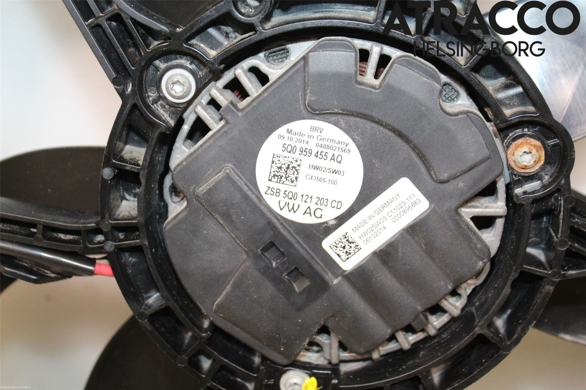 Volkswagen VW GOLF / E-GOLF VII 13-20 Kylfläkt El