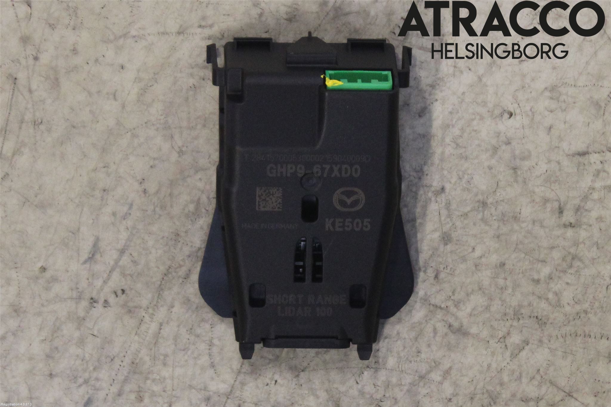 Mazda 3 III 14-19 Sensor Aktivt Kollisionsskydd