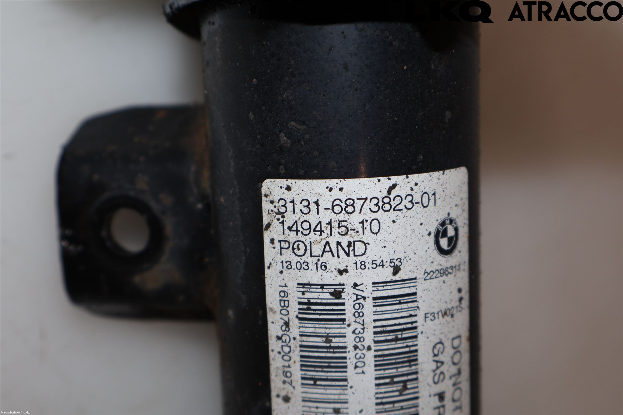 BMW 3 F30/F31/F80 12-19 Fjäderben Fram Vänster