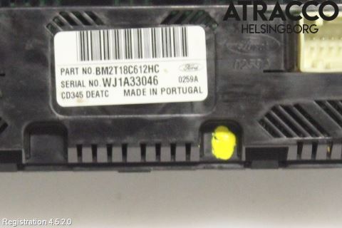 Ford MONDEO 07-15 Ac Styrenhet Ac Manöveren