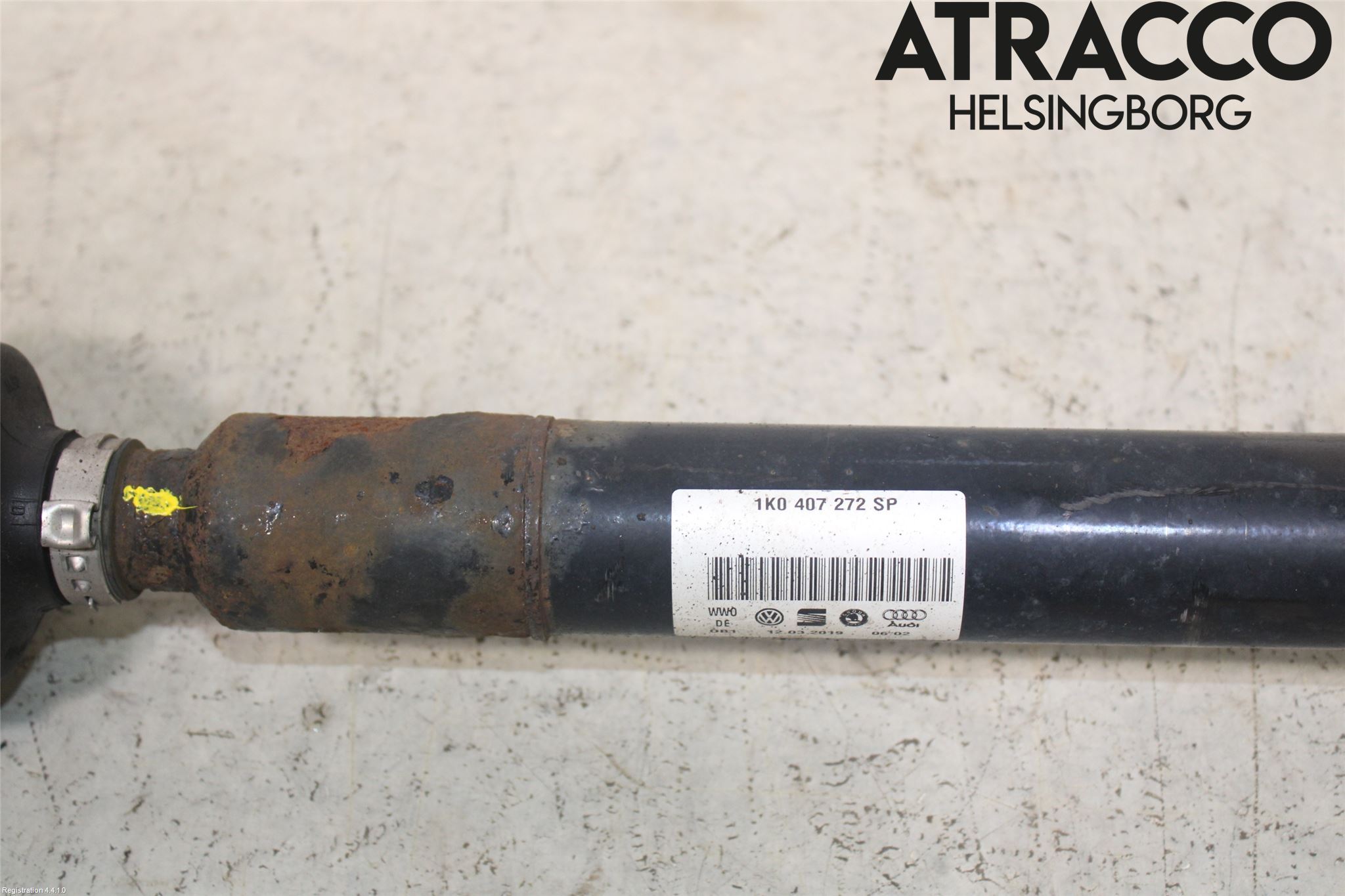 Volkswagen VW GOLF / E-GOLF VII 13-20 Drivaxel Fram Höger