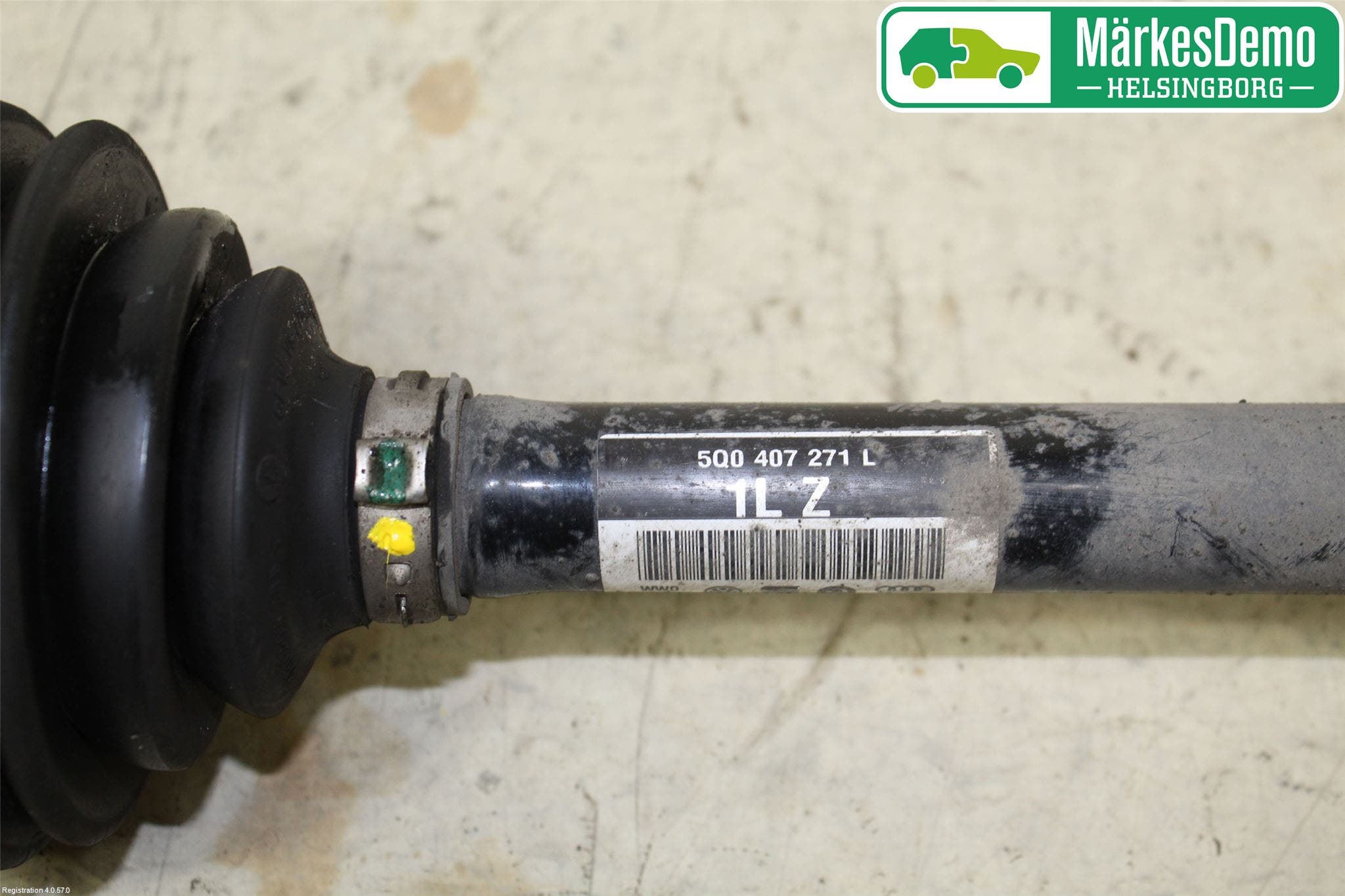 Volkswagen VW GOLF / E-GOLF VII 13-20 Drivaxel Fram Vänster