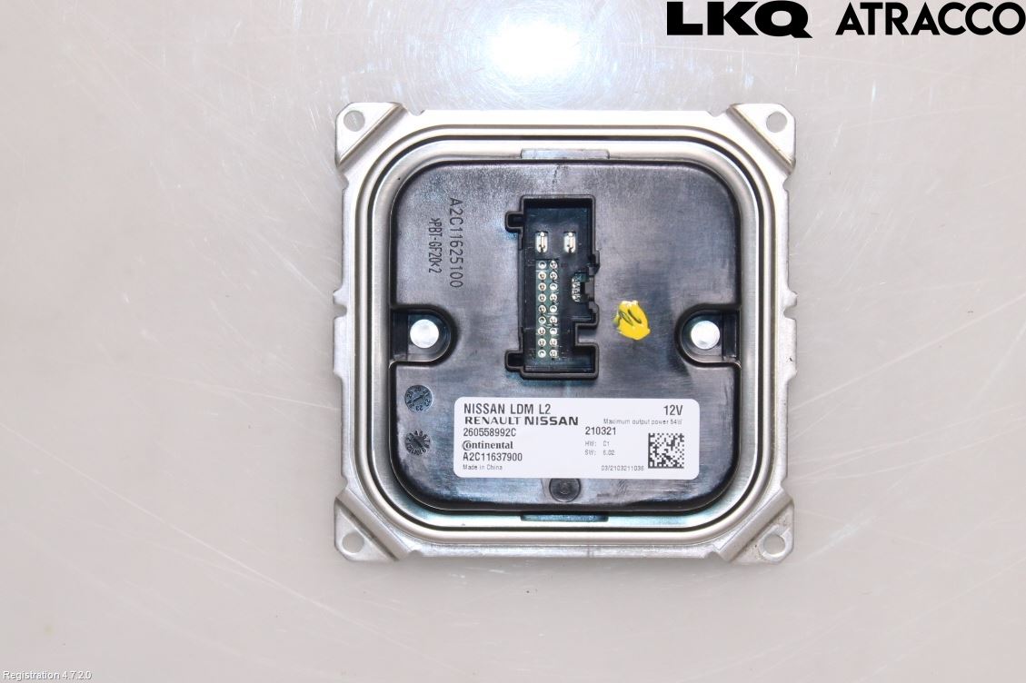 Nissan LEAF 18- Styrenhet Strålkastare