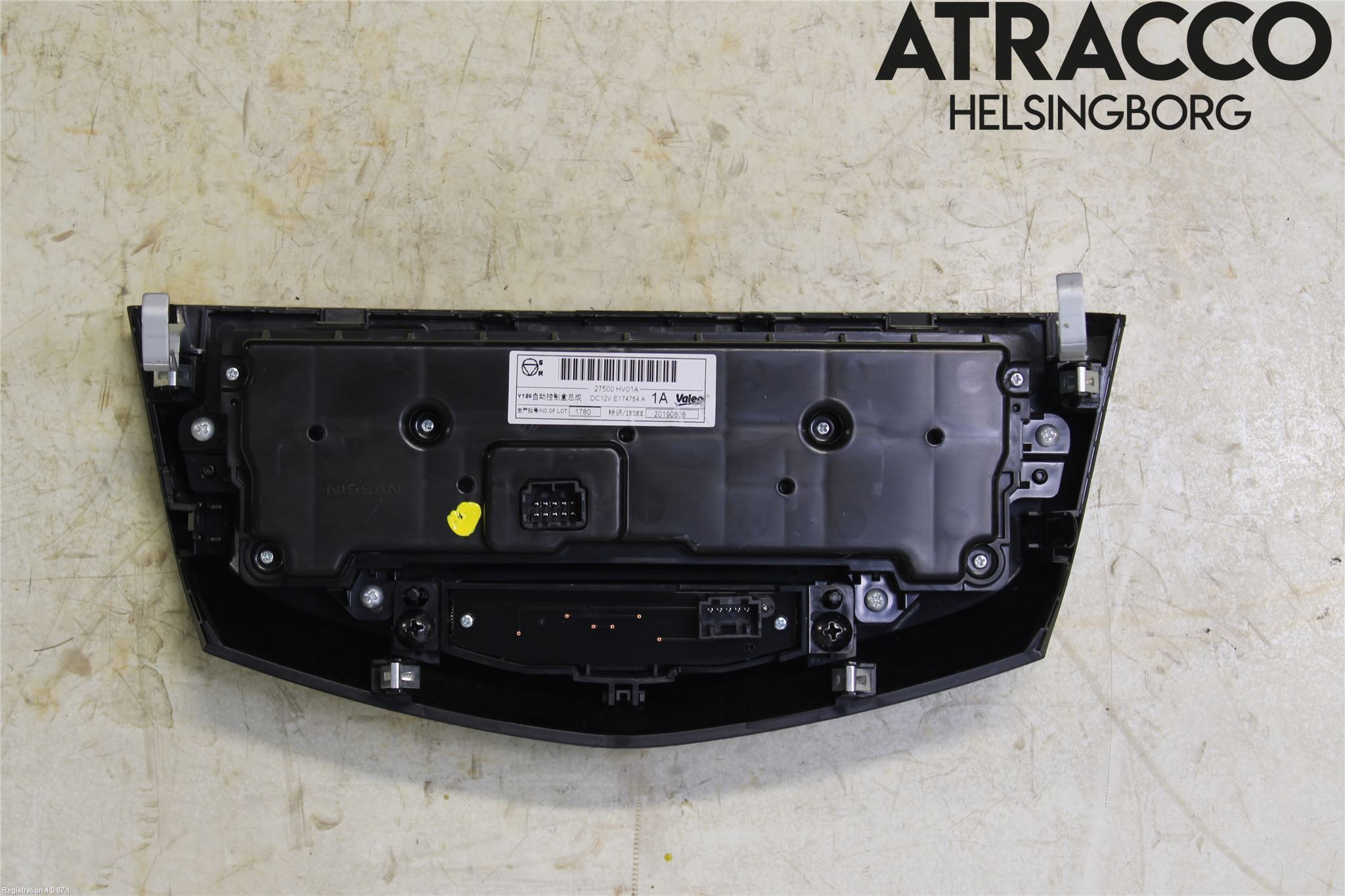Nissan QASHQAI 17-21 Ac Styrenhet Ac Manöveren