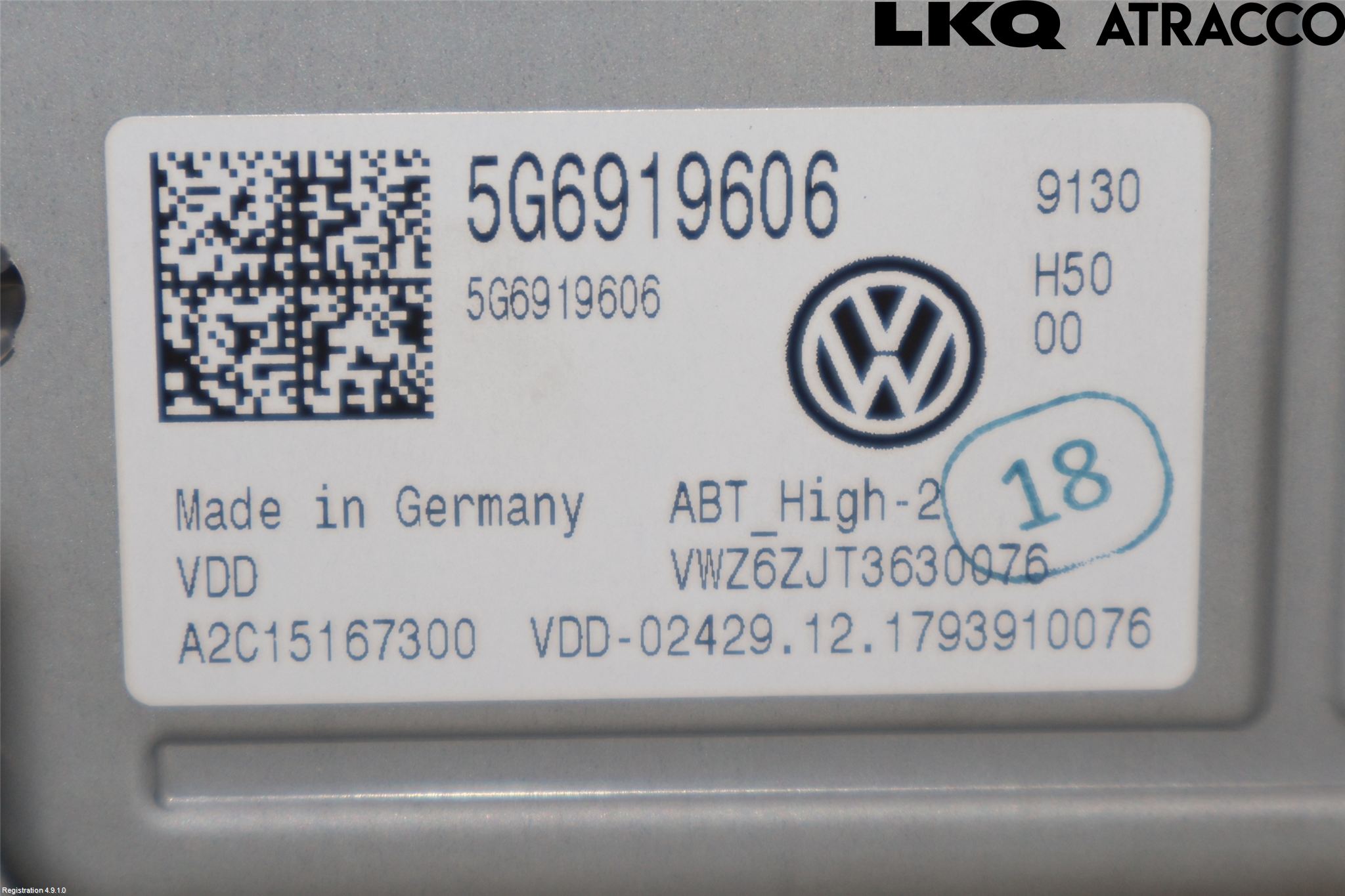 Volkswagen VW PASSAT 15-19 Multifunktionsdisplay