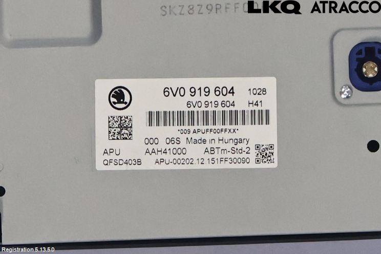 Skoda FABIA 15-21 Cd Radio - Multimediapanel