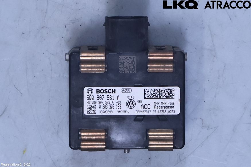 Volkswagen VW GOLF / E-GOLF VII 13-20 Sensor Adaptiv Farthållare